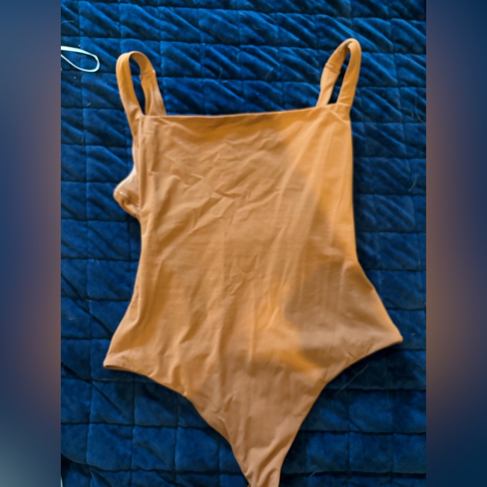 SKIMS Warm Brown Bodysuit